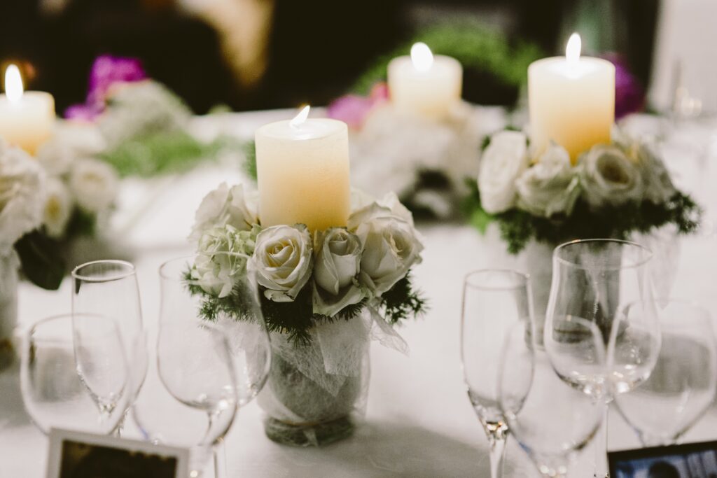 DIY Centerpieces: Height & Candle Choices Explained