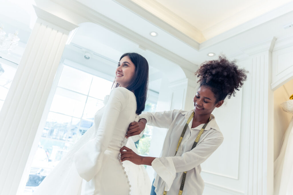 What to Expect at Your Wedding Dress Fitting