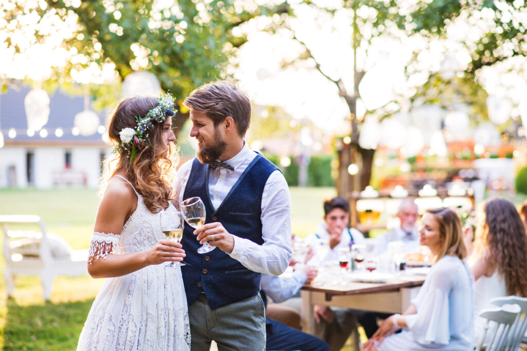 The Ease of an Informal Wedding