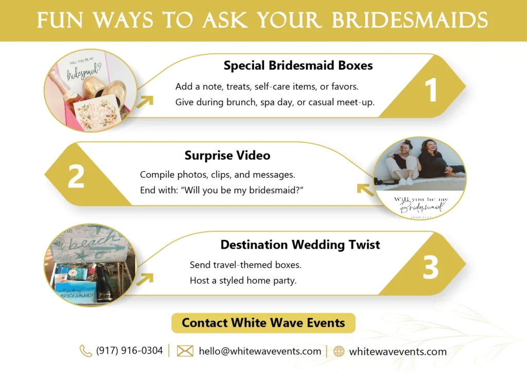 Fun Ideas To Propose to Your Bridesmaids