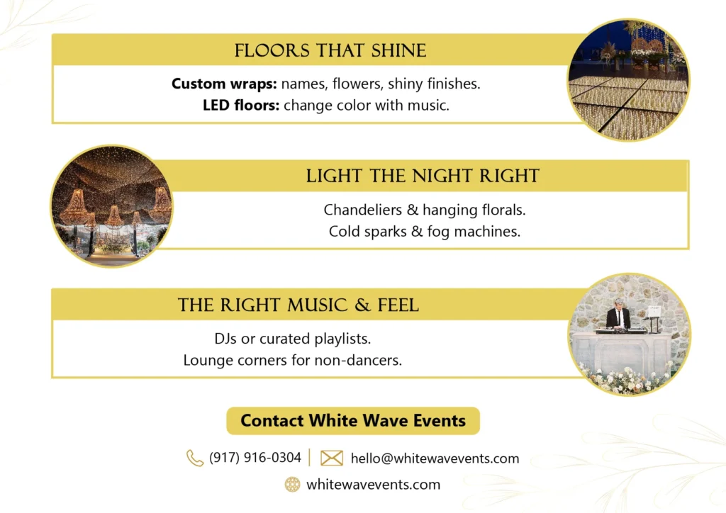 How to Make Your Dancefloor Great: Ideas for Your Big Night