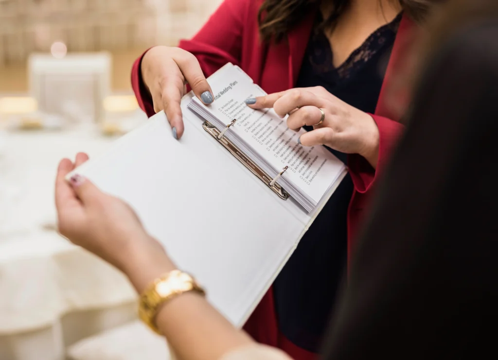 wedding vendor contract